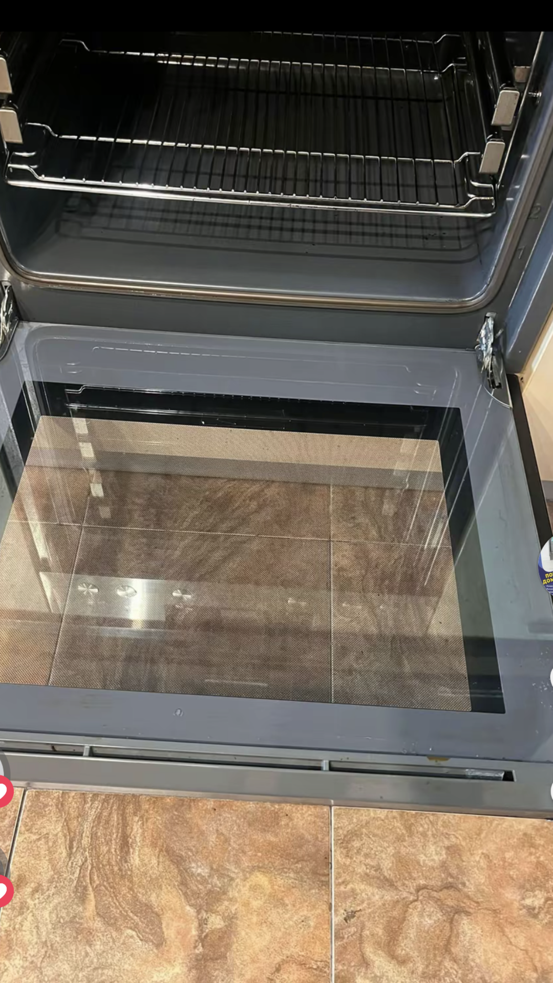 After photo for Почистване на фурна